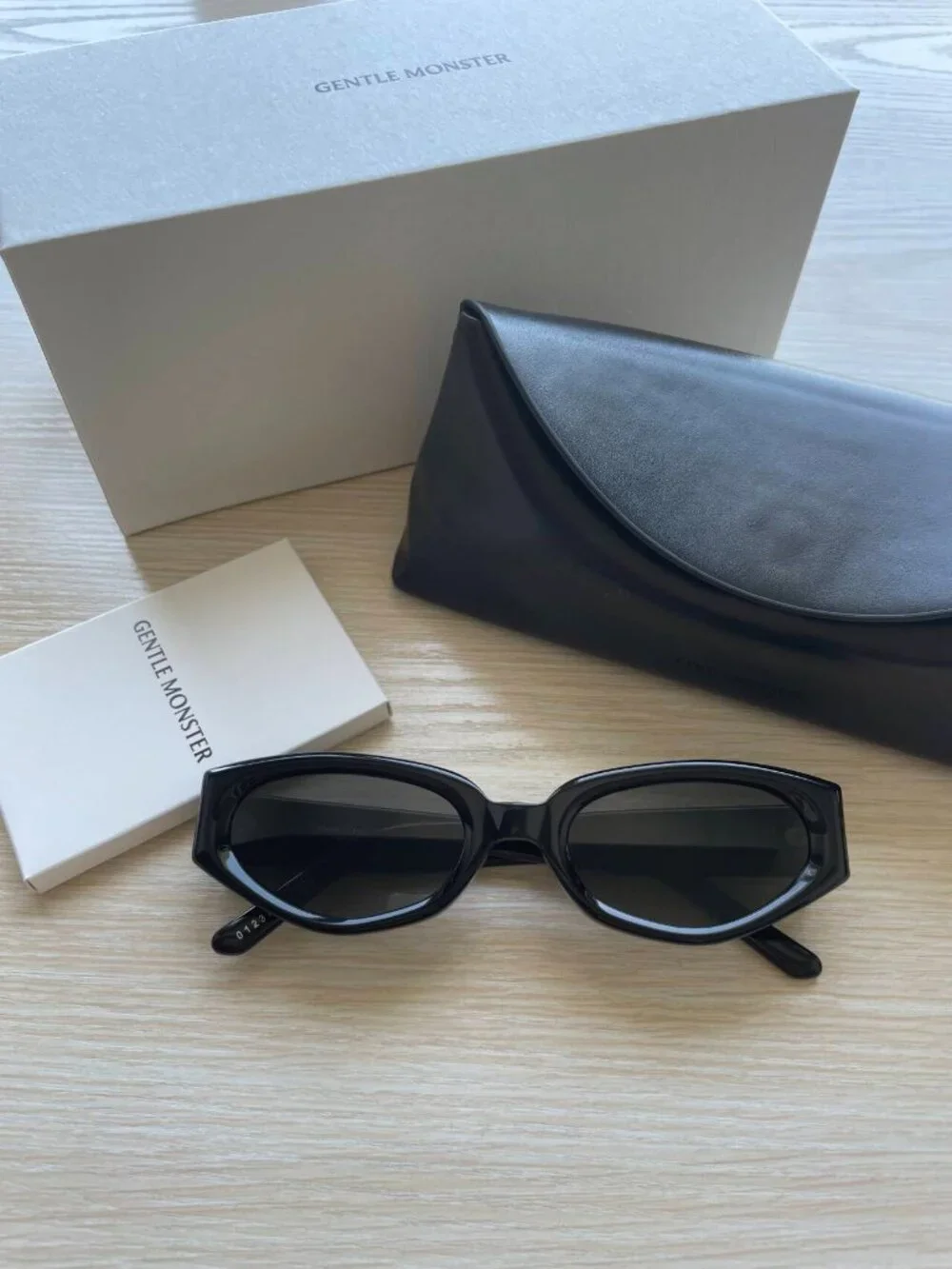 Maison Margiela x Gentle Monster MM205 Black Sunglasses